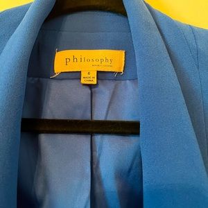 Jacket by philosophy worn once